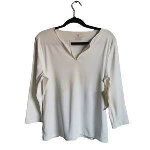 Jones New York Sport white Large shirt